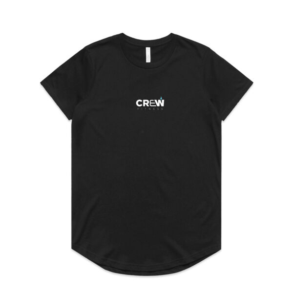 Crew Fitness - Women's Maple Curve Tee Thumbnail