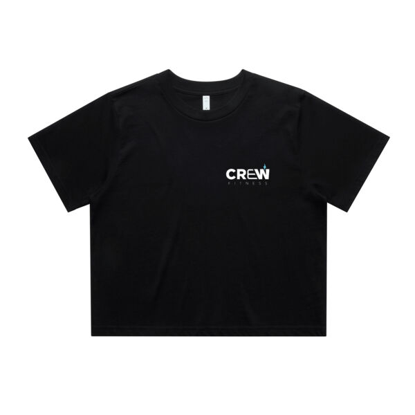 Crew Fitness - Women's Classic Crop Tee Thumbnail